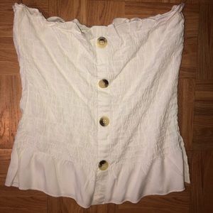 White tube top